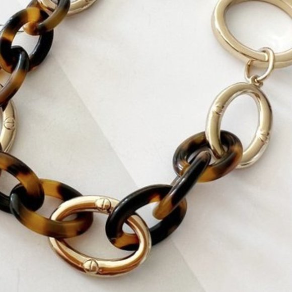 Lauren Ralph Lauren Tortoise Link Toggle Bracelet - Picture 2 of 6